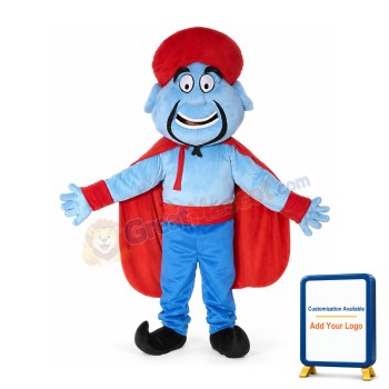 Cartoon Genie Mascot Costume