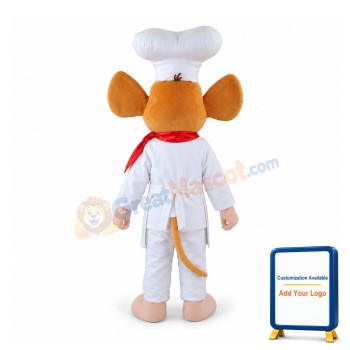 Chef Mouse Mascot Costume