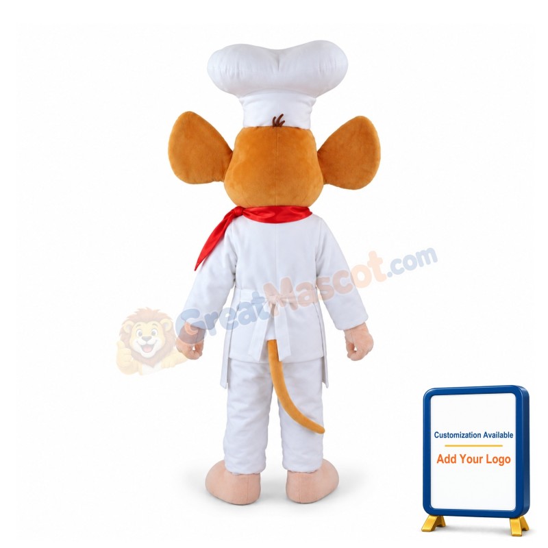 Chef Mouse Mascot Costume