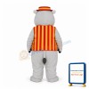 Lightweight Adult Rhino Mascot Costume