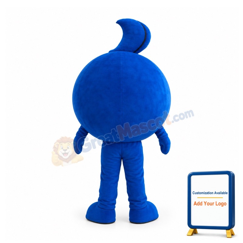 Blue Eye Mascot Costume