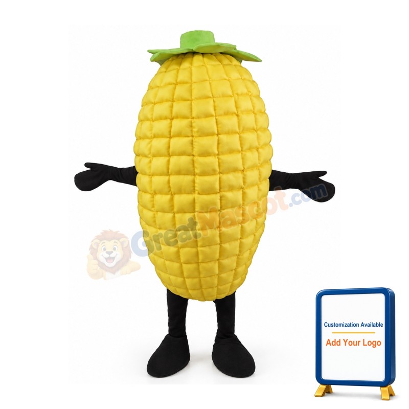 High Quality Yellow Corncob Mascot Costume