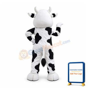 Super Cute Cow Mascot Costume
