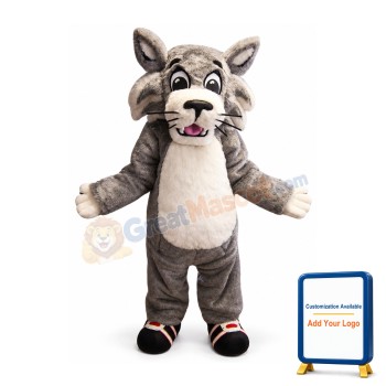 Super Cute Lightweight Wildcat Mascot Costume