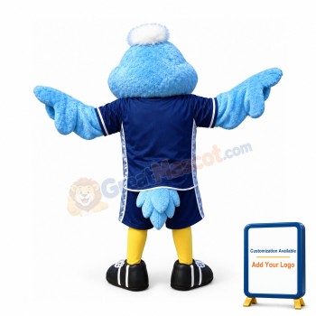 Super Cute Blue Bird Mascot Costume