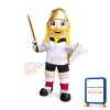 Sport Lightweight Viking Mascot Costume
