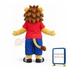 Friendly Sport Lion Mascot Costume