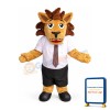School Lion Mascot Costume