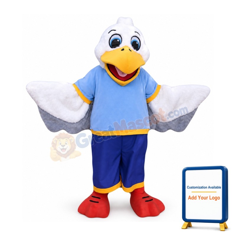 Super Cute Lightweight Seagull Mascot Costume
