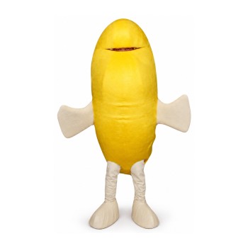 Yellow Little Fish Adult Mascot Costume
