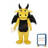 Yellow Dragon Mascot Costume