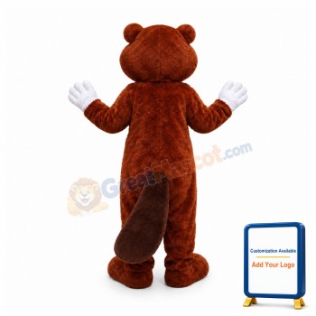 Super Cute Lightweight Beaver Mascot Costume