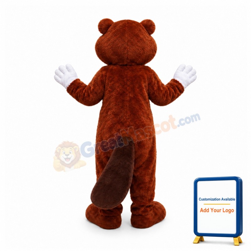 Super Cute Lightweight Beaver Mascot Costume