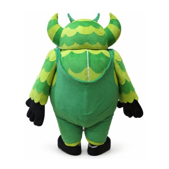 Green Monster Mascot Costume