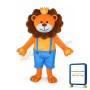 Lightweight Brown Lion Mascot Costume