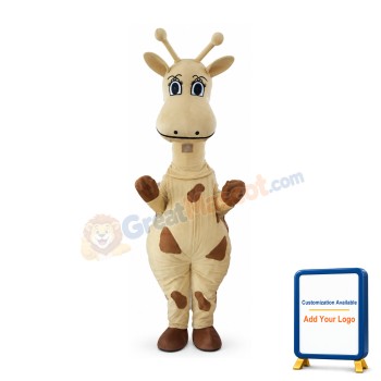 Cheap Lightweight Giraffe Mascot Costume