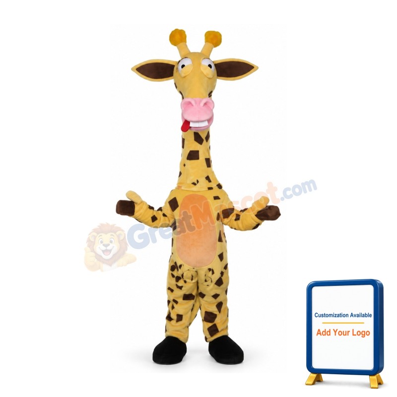 Funny Lightweight Giraffe Mascot Costume