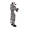 Friendly Lightweight Zebra Mascot Costume
