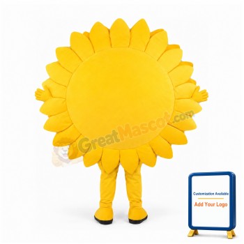 Happy Sun Mascot Costume