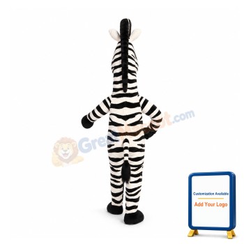 Zebra Mascot Costume