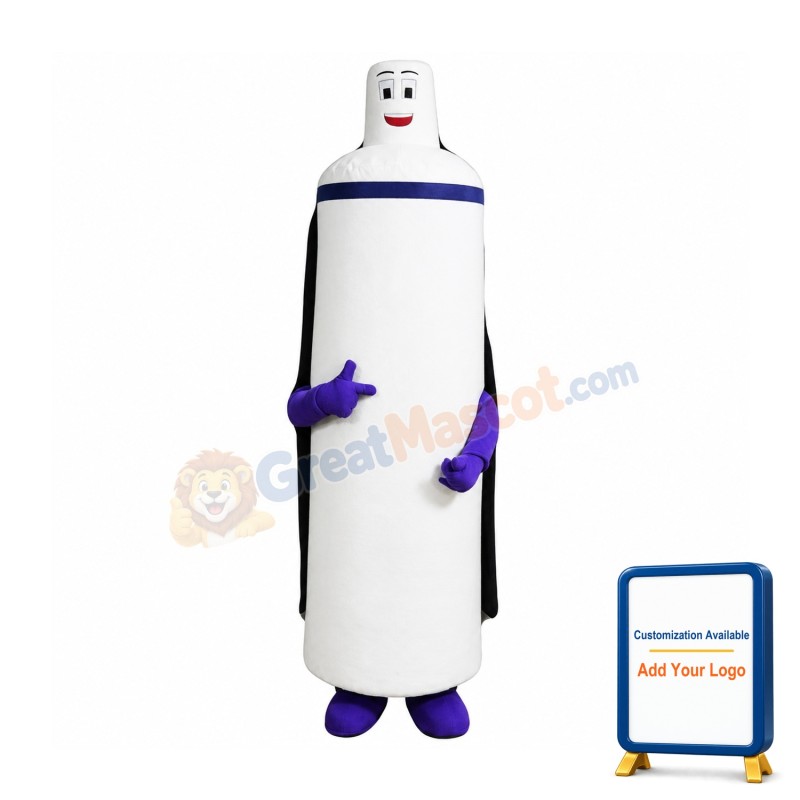 Happy Toothpaste Mascot Costume