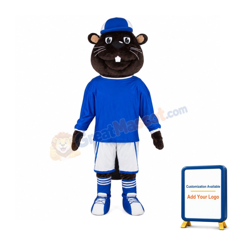 Sport Beaver Mascot Costume