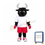 Sport Bull Boxer Mascot Costume