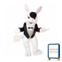 Gentleman's White Rabbit Mascot Costume