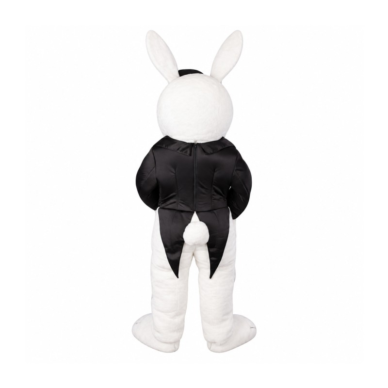 Gentleman's White Rabbit Mascot Costume