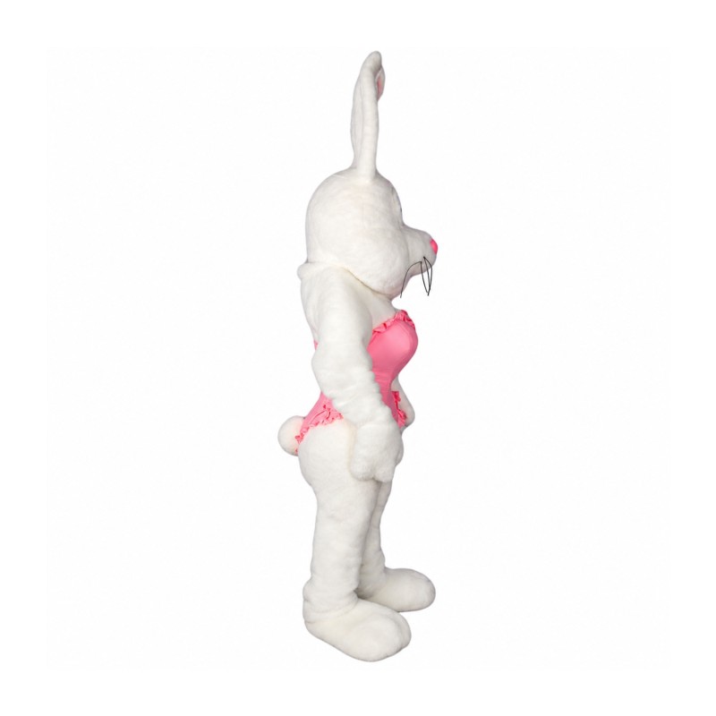 Dancing White Rabbit Mascot Costume