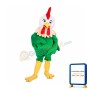Green Chicken Mascot Costume