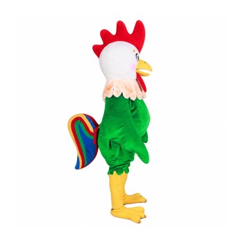 Green Chicken Mascot Costume