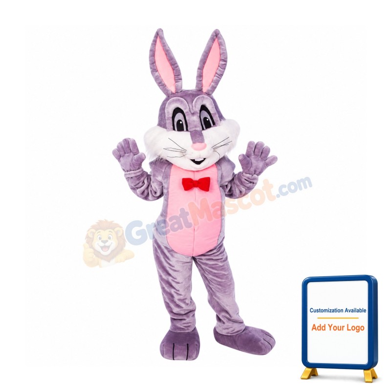 Super Cute Adult Rabbit Mascot Costume