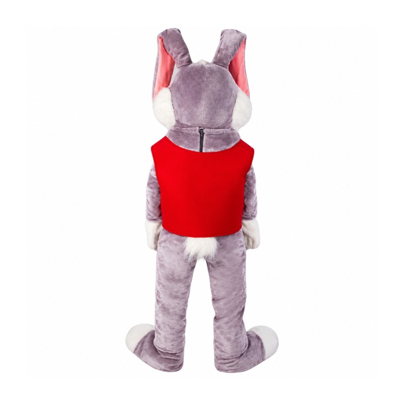 Friendly Adult Rabbit Mascot Costume
