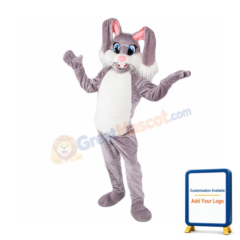 Lovely Adult Rabbit Mascot Costume