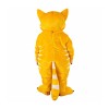 Cute Yellow Cat Mascot Costume