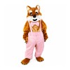 Brown & White Cat Mascot Costume