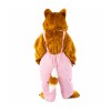 Brown & White Cat Mascot Costume