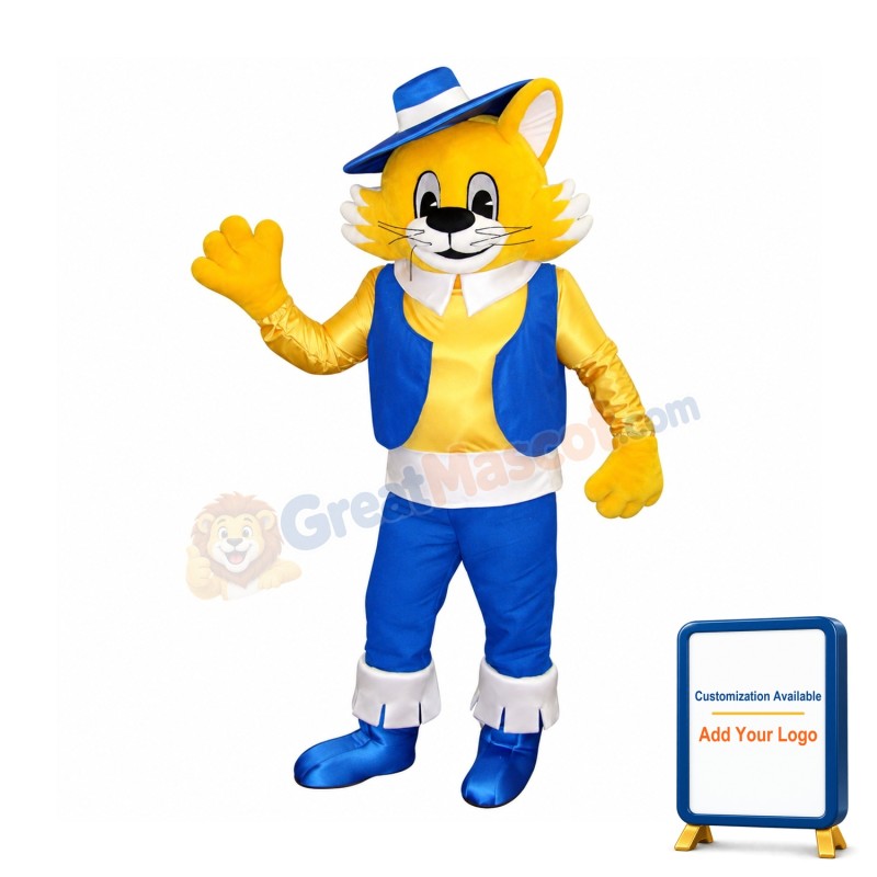High School Lightweight Cat Mascot Costume