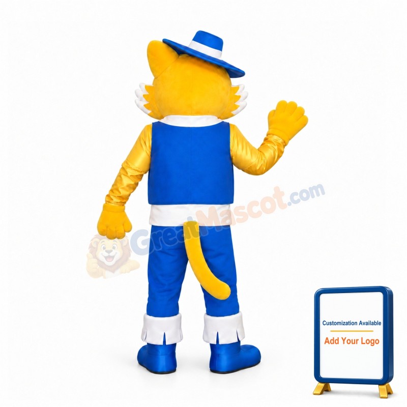 High School Lightweight Cat Mascot Costume