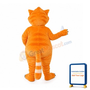 Smiling Lightweight Cat Mascot Costume