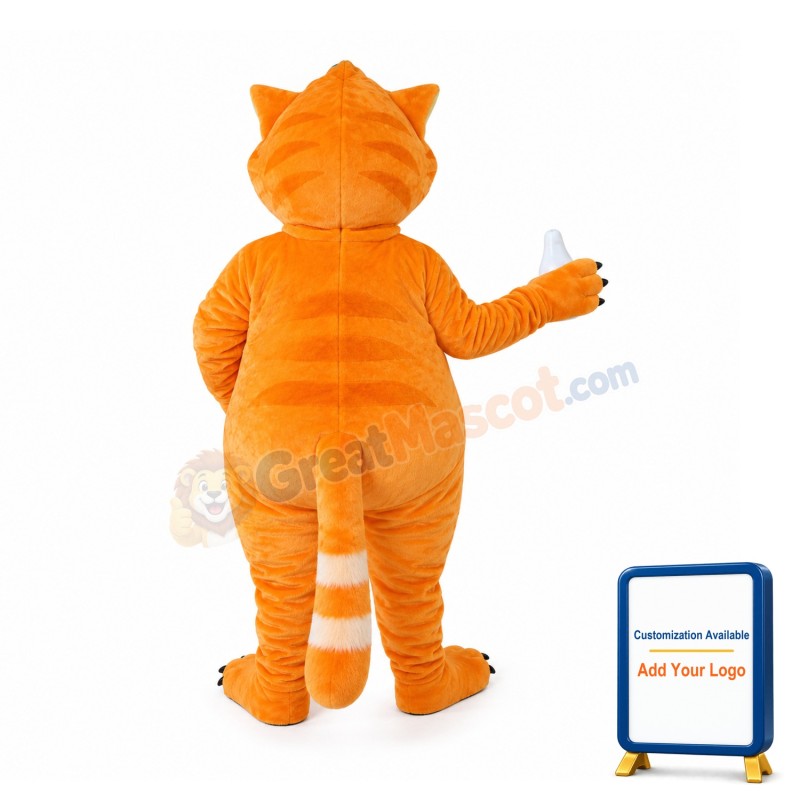 Smiling Lightweight Cat Mascot Costume