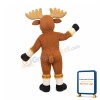 Elk Animal Mascot Costume