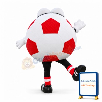 Happy Lightweight Football Mascot Costume
