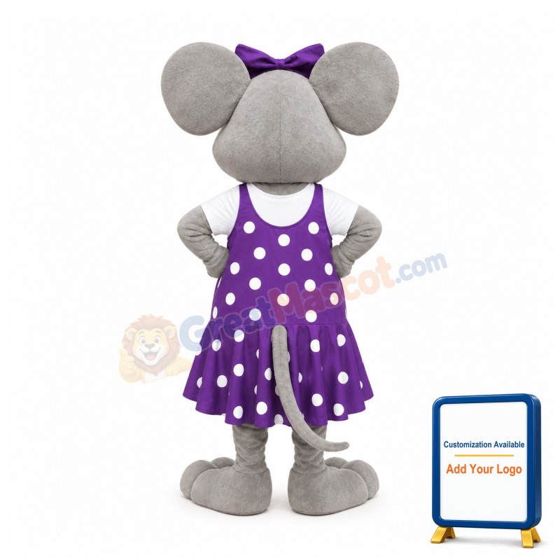 Super Beautiful Mouse Mascot Costume
