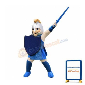 Happy Lightweight Warrior Mascot Costume