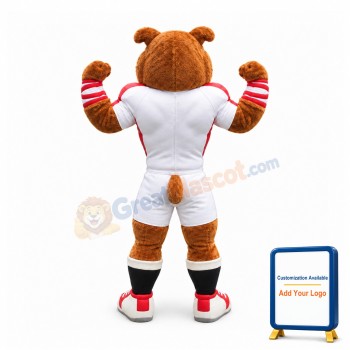 Sport Bulldog Mascot Costume