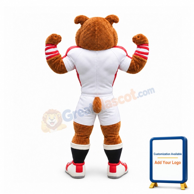 Sport Bulldog Mascot Costume