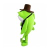 Green Fish Mascot Costume