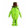 Green Fish Mascot Costume